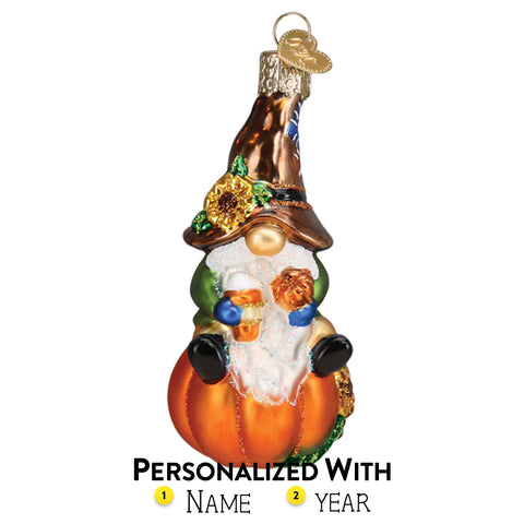 Fall Harvest Gnome Ornament - Old World Christmas