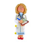 Doctor Ornament - White Female, Blond Hair for Christmas Tree