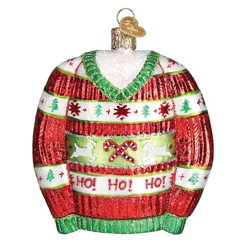 Festive Christmas Sweater Ornament for Christmas Tree