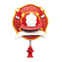 Firefighter Hat with Banner Ornament