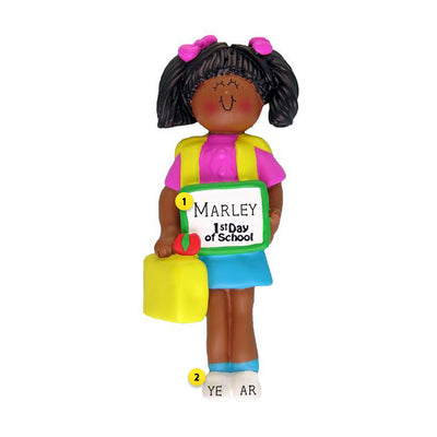 Personalized School Days Ornaments