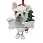 French Bulldog Dog Ornament for Christmas Tree
