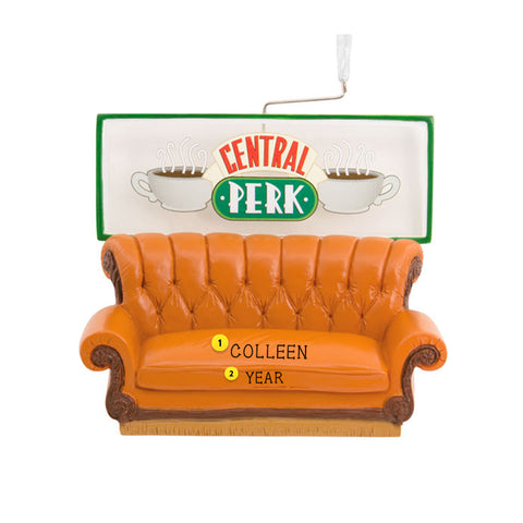 Central Perk Couch Friends TV Show resin ornament