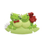 Frog Couple Christmas Ornament  