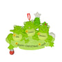 Frog Family of Three Personalized Ornament  