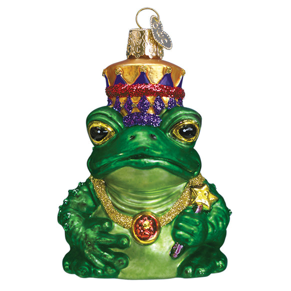 Frog King Ornament for Christmas Tree