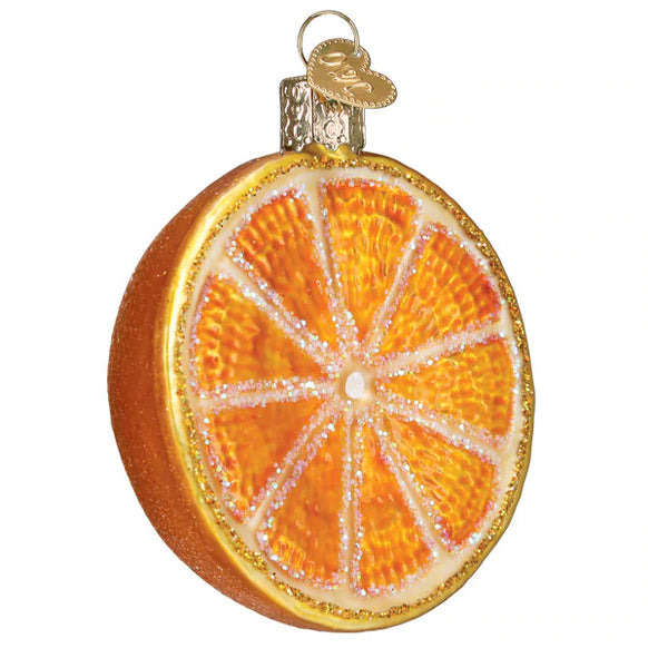 Front Orange, Old World Christmas Ornament