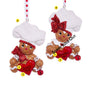 Personalized Gingerbread with Heart Ornament
