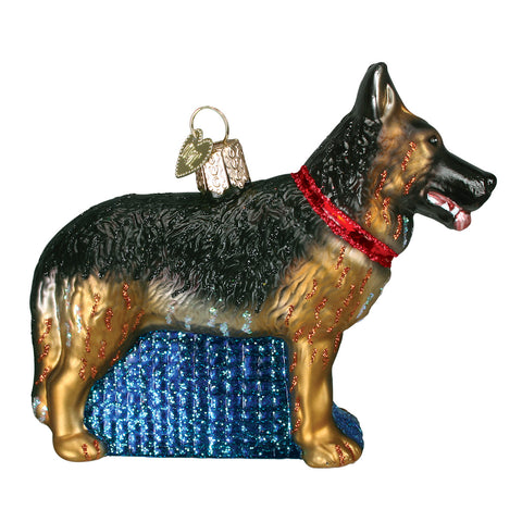 German Shepherd Ornament for Christmas Tree