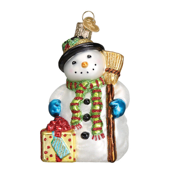 Gleeful Snowman Ornament for Christmas Tree