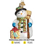 Gleeful Snowman Ornament - Old World Christmas