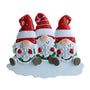 Gnome Family of Three Christmas Ornament-OR2221-3