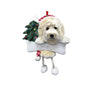 Goldendoodle Dog Ornament for Christmas Tree