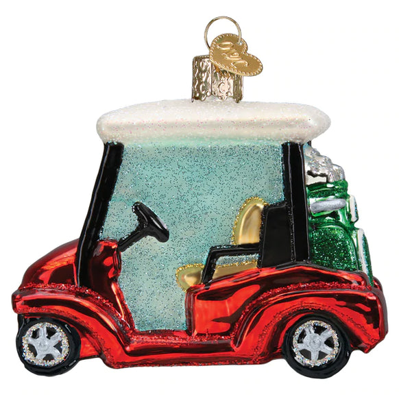 Golf Cart Ornament - Old World Christmas