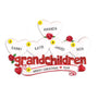 Grandchildren Ornament with 5 Hearts for Christmas Tree