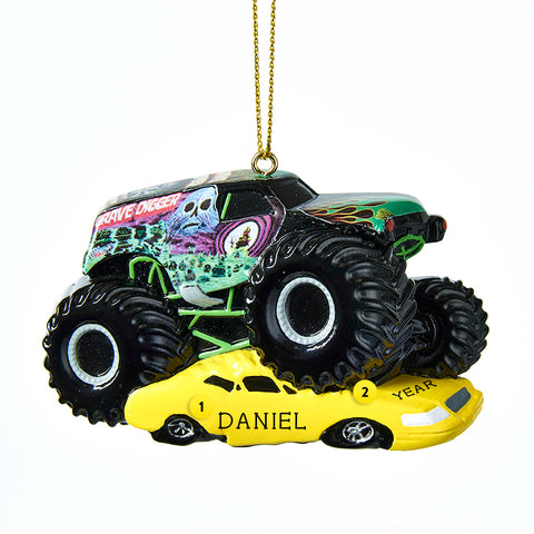 Personalized Grave Digger Ornament