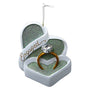Engaged Heart Shaped Box Ornament