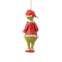 Grinch Holding Wreath Christmas Tree Ornament