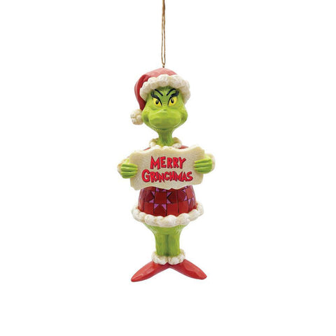 Grinch Merry Christmas Ornament for the Christmas Tree
