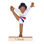Gymnast Ornament - Female, Black Hair, Person of Color
