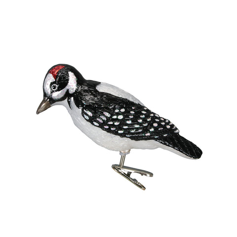 Hairy Woodpecker Ornament for Christmas Tree