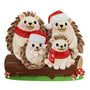 Hedgehog Family of 4 ornament OR2261-4