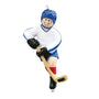 Hockey Player Christmas Ornament for a boy or man