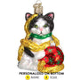 Holiday Kitten Ornament - Old World Christmas