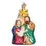 Glass Holy Family Ornament for Christmas Tree