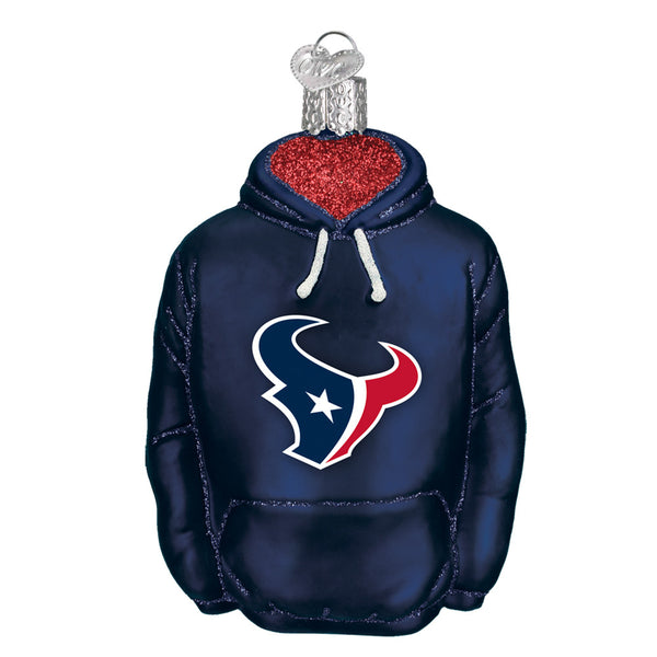 Old World Christmas Glass Blown Ornament Houston Texans Hoodie