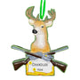 Personalized Deer Hunting Ornament