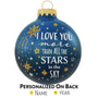  I Love You More than All the Stars in the Sky - Glass Bulb
