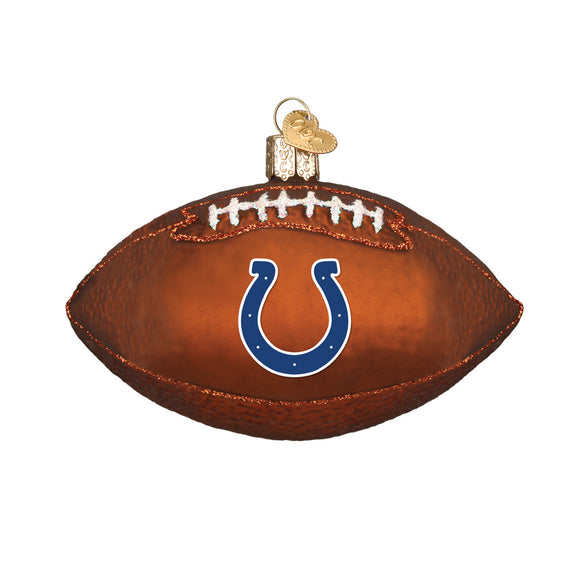 Indianapolis Colts Football Ornament for Christmas Tree