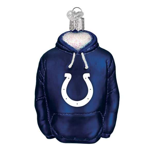 Indianapolis Colts Hoodie Ornament for Christmas Tree