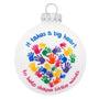 It Takes A Big Heart Ornament for Christmas Tree