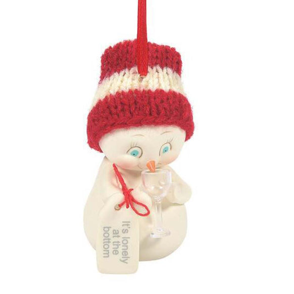"It's Lonely at the Bottom" Snowpinions Ornament
