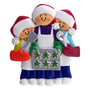 Baking Cookies Family of 3 Ornament For Christmas Tree
