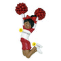 Cheerleader Red Uniform Ornament - Female, African American