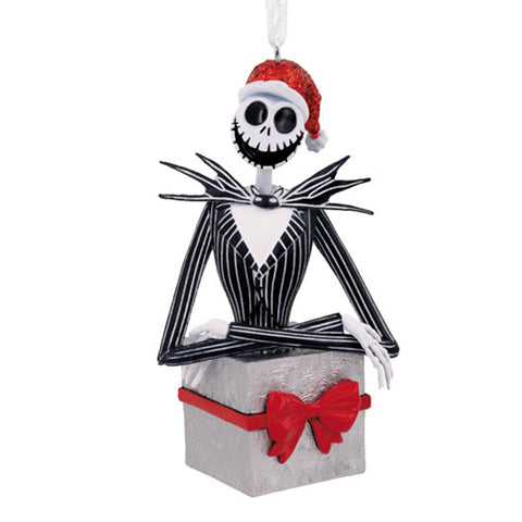 Jack Skellington in Present Nightmare Before Christmas Ornament 