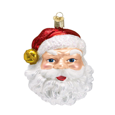 Jingle Bell Santa Ornament for Christmas Tree