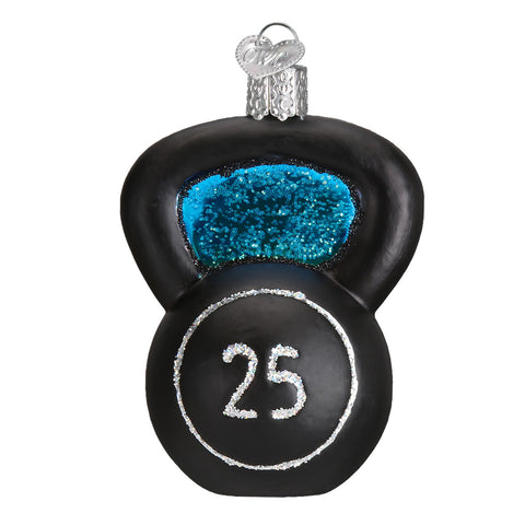 Kettlebell Weight Ornament for Christmas Tree