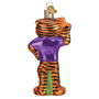 LSU Mike The Tiger Ornament - Old World Christmas Back of ornament
