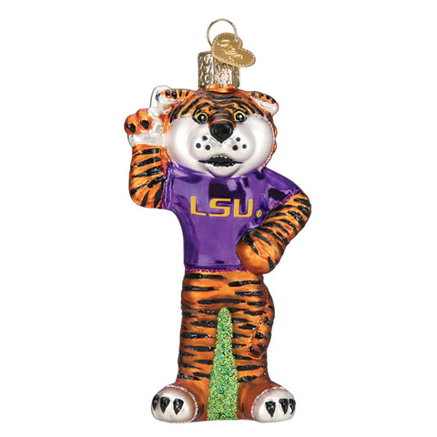 LSU Mike The Tiger Ornament - Old World Christmas