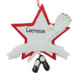 Lacrosse Ornament for Christmas Tree