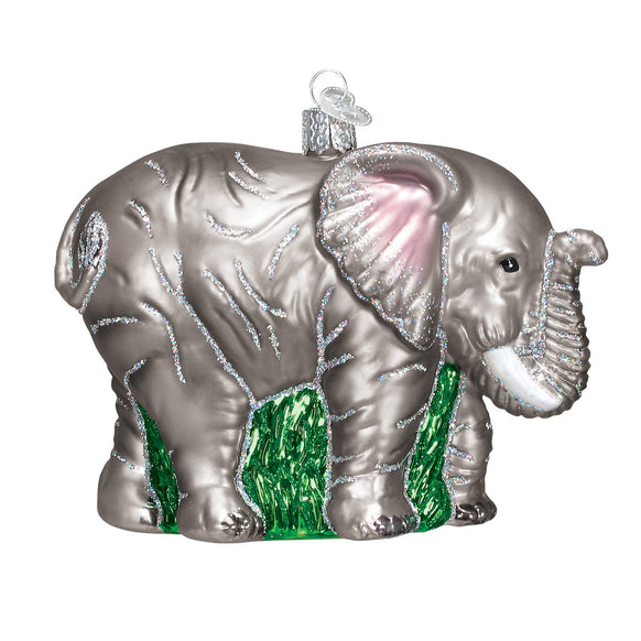 Large Elephant Ornament for Christmas Tree