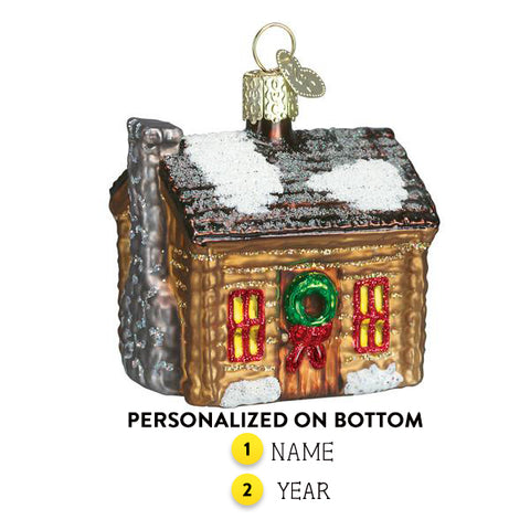 Log Cabin Ornament - Old World Christmas