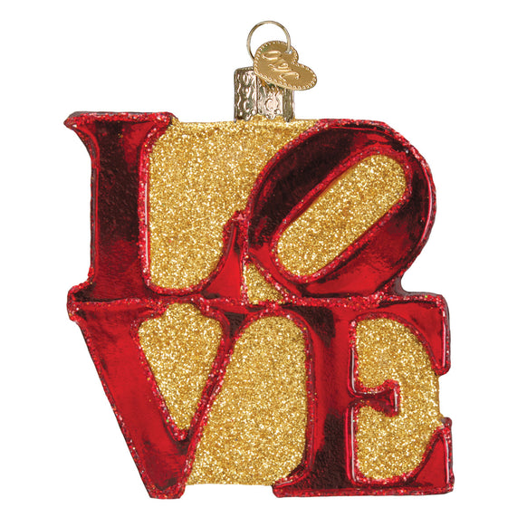 Love Ornament for Christmas Tree