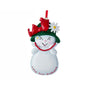 Love You Grandma Snowwoman Ornament for Christmas Tree