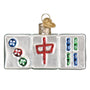 Mahjong Ornament - Old World Christmas
