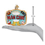 Man Cave Ornament By Old World Christmas 3.5 inches high